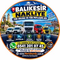 Balıkesir Nakliye Yük Bulma Ve Yük Paylaşım Ağı