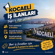 KOCAELİ PART TİME VE İŞ İLANLARI