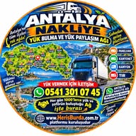 Antalya Burdur Isparta Nakliye Yük Bulma Ve Yük Paylaşım Ağı
